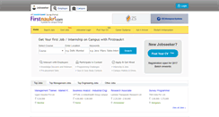 Desktop Screenshot of firstnaukri.com